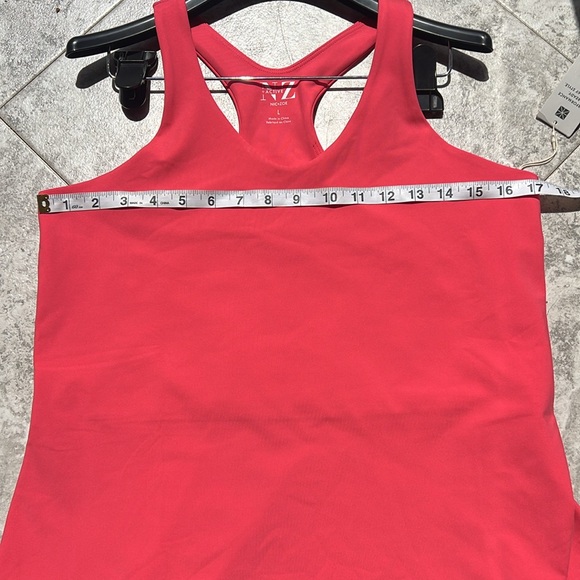 Nic+ Zoe Active Performance Workout Dress Golf Attire Coral Pink - Picture 7 of 11